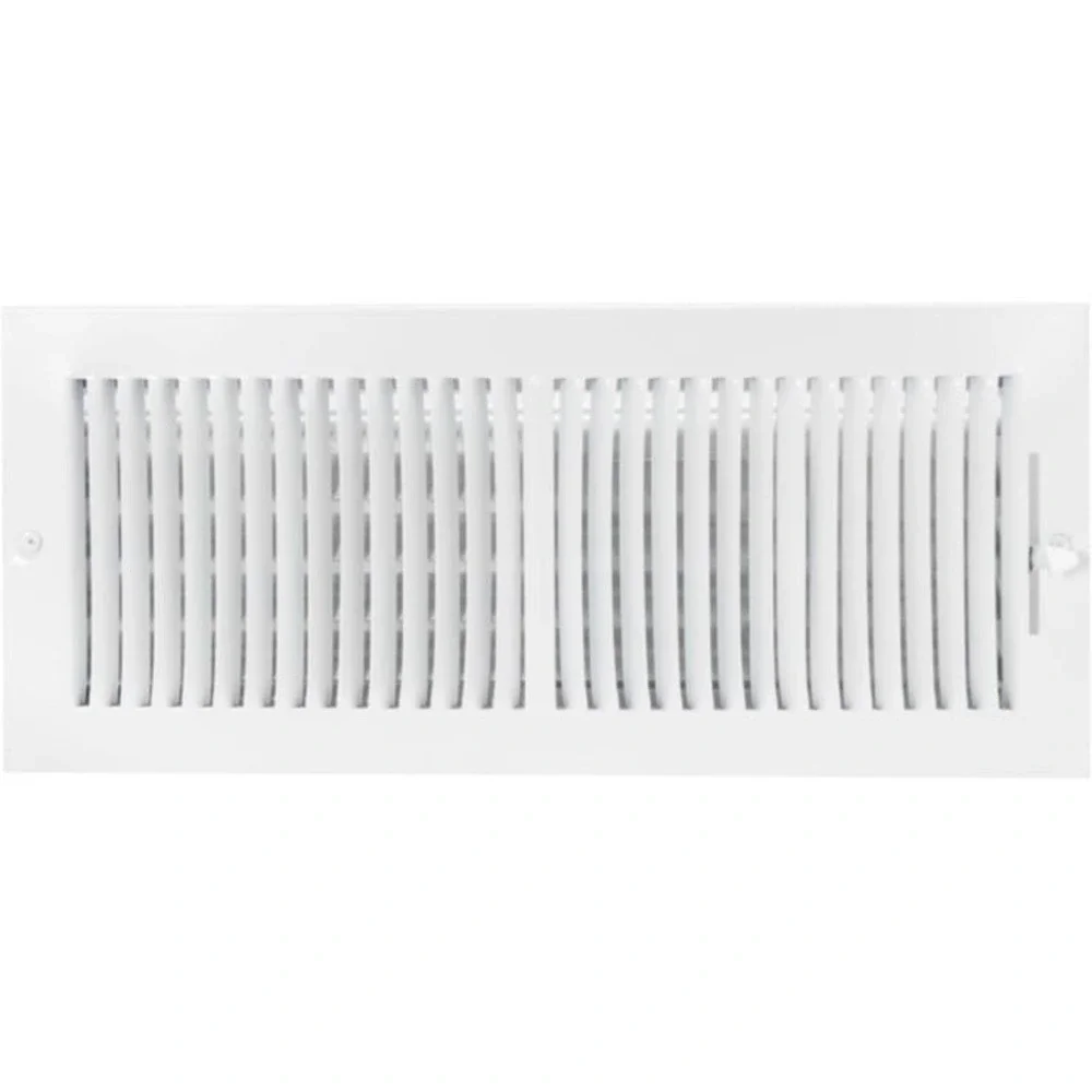 New EZ-FLO 16 x 6 Inch (Duct Opening) White Air Vent Cover for Wall or Ceiling,